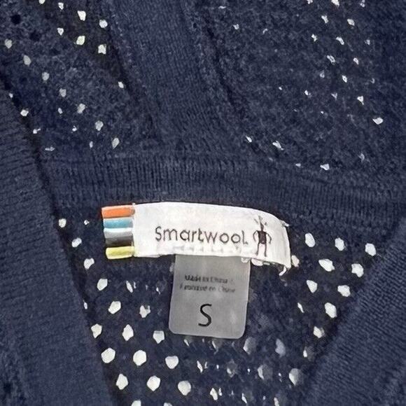Smartwool Women's Everyday Exploration Navy Full Zip Sweater Jacket- Size Small - Picture 9 of 11
